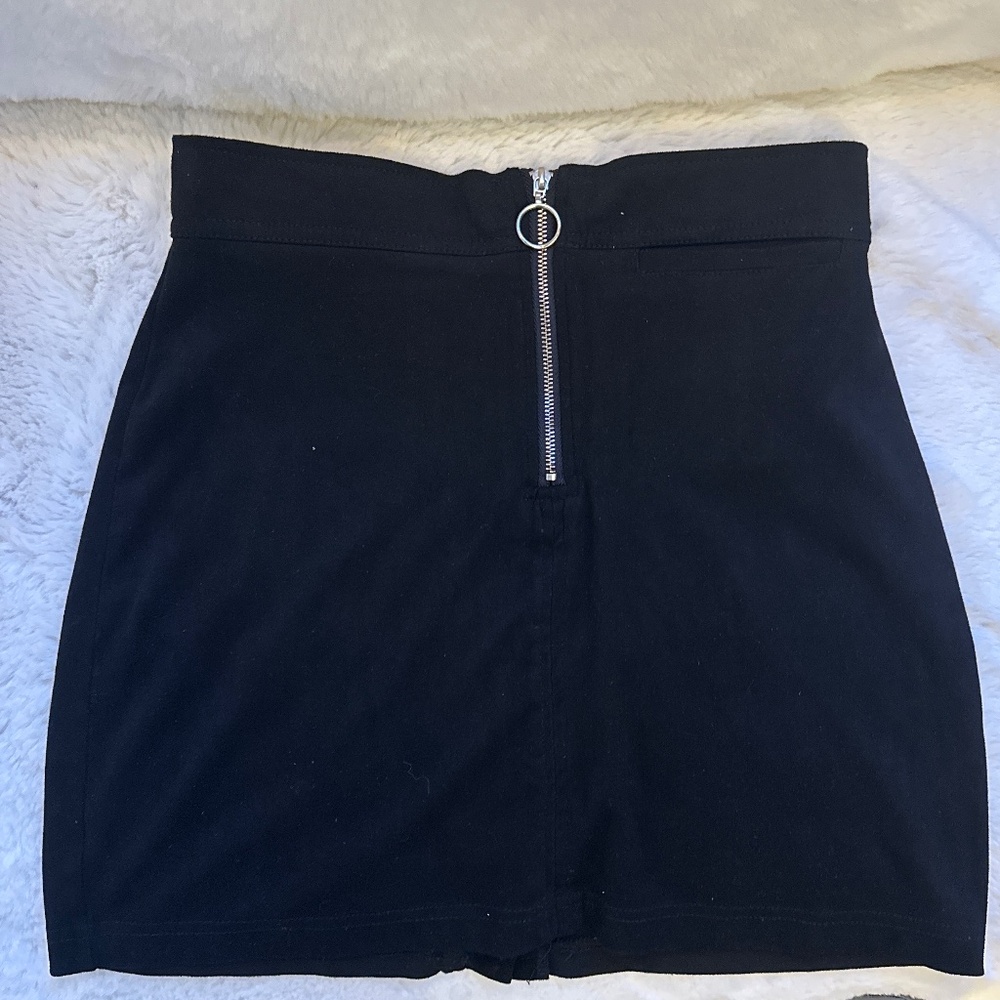 Suede Skirt